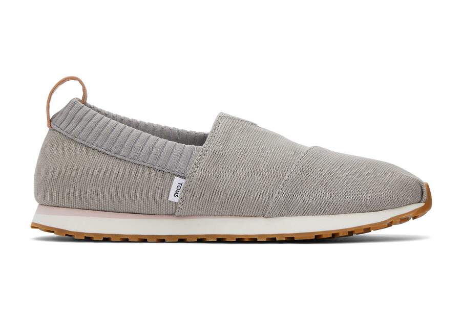 Women's Grey Heritage Canvas Resident Sneakers | TOMS