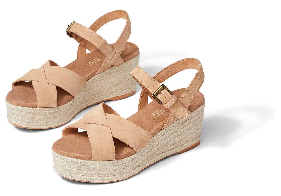 Willow Platform Sandal Front View Opens in a modal