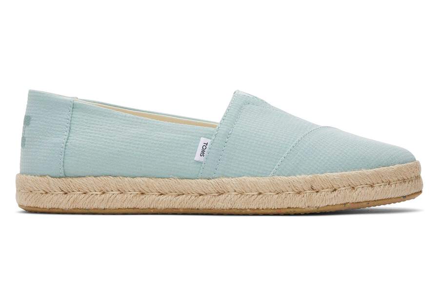 Alpargata Rope 2.0 Soft Blue Espadrille Side View Opens in a modal