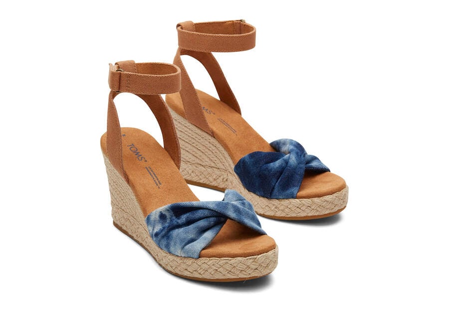 Marisela Wedge Sandal Front View Opens in a modal
