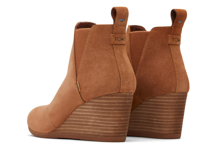Kelsey Wedge Bootie Back View Opens in a modal