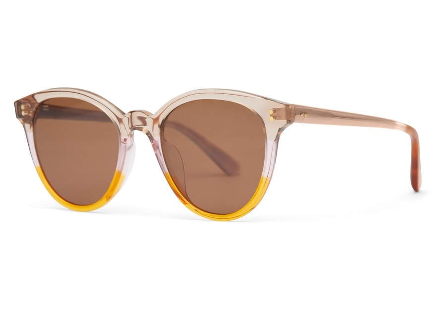 Aaryn Autumn Handcrafted Sunglasses Side View Opens in a modal