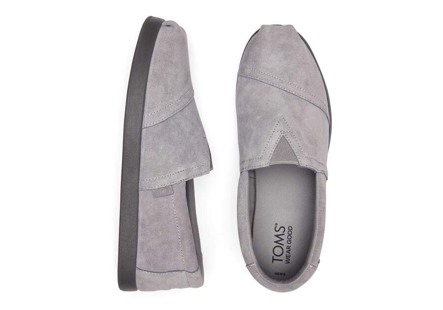 Alp Fwd Grey Distressed Suede  Opens in a modal