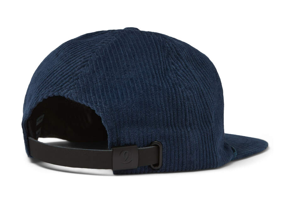 TOMS Corduroy Hat Back View Opens in a modal