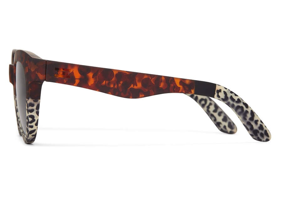 Florentin Blonde Tortoise Cheetah Fade Traveler Sunglasses  Opens in a modal