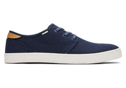 Carlo Navy Heritage Canvas Lace-Up Sneaker