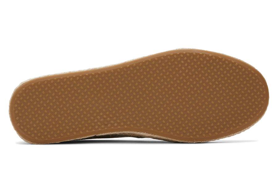 Carolina Taupe Suede Espadrille Bottom Sole View Opens in a modal