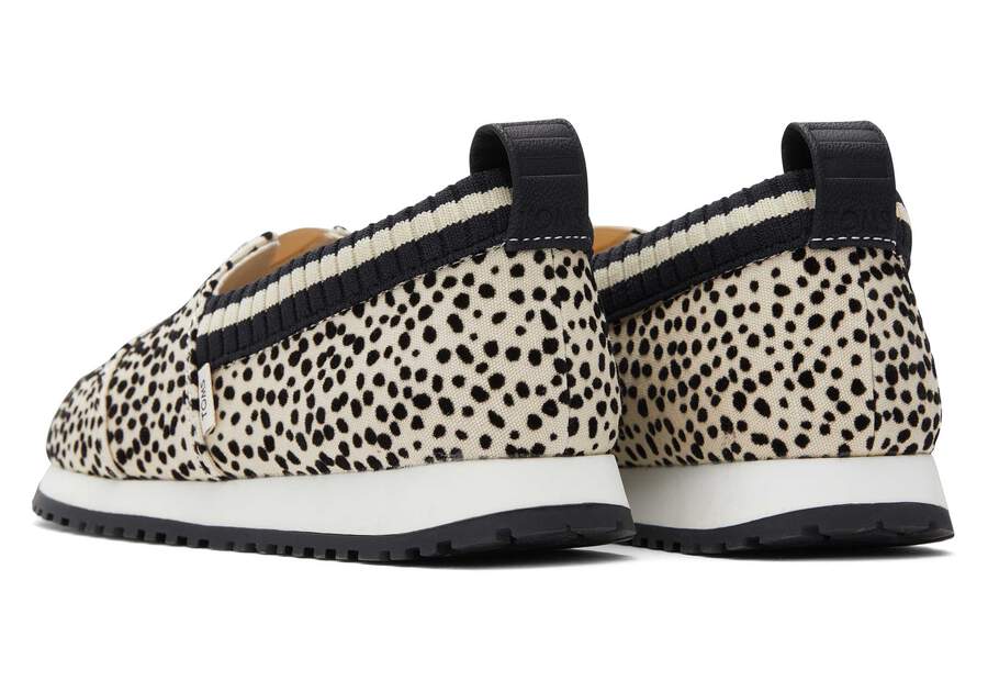 Youth Resident Mini Cheetah Kids Sneaker Back View Opens in a modal