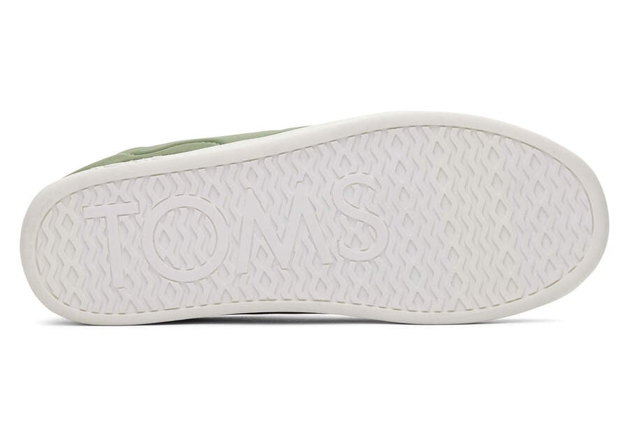 Ezra Green Quilted Cotton Convertible Slipper Bottom Sole View Opens in a modal