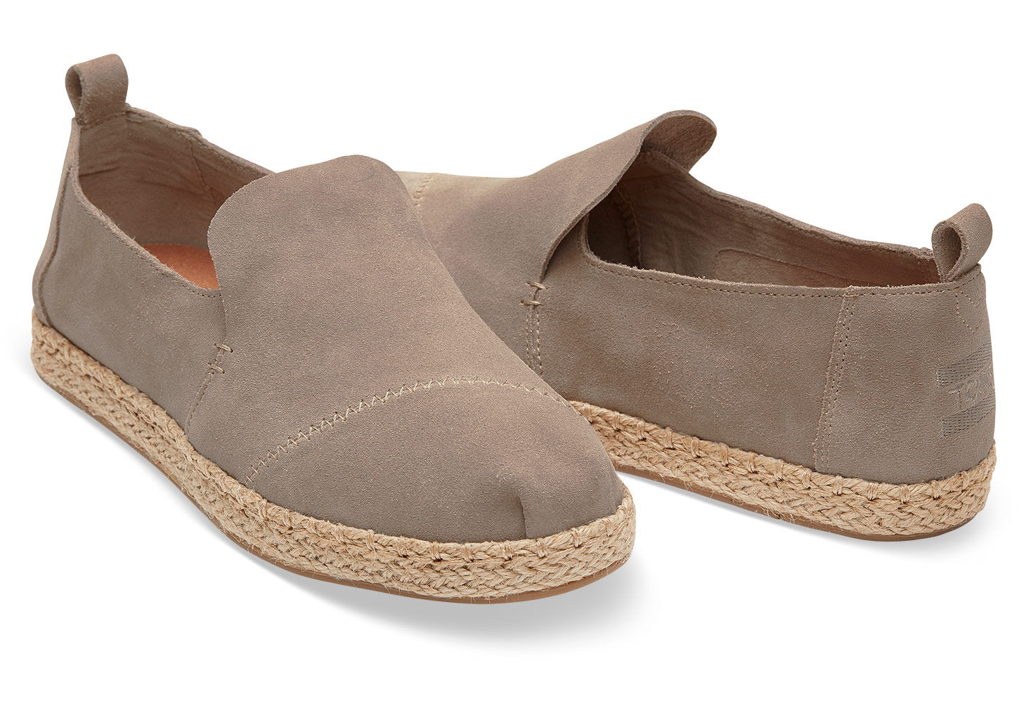 Desert Taupe Suede Womens Deconstructed 