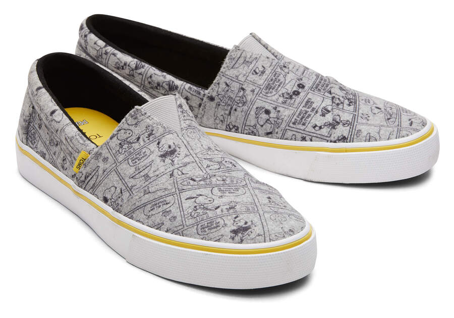 TOMS X Peanuts® Fenix Front View Opens in a modal