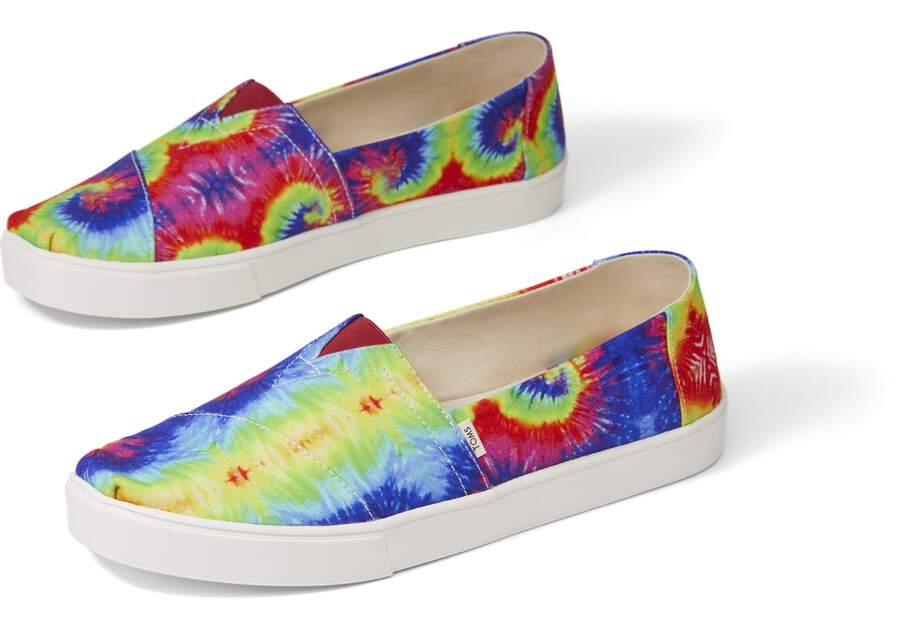Tie Dye Cupsole Alpargatas Front View Opens in a modal