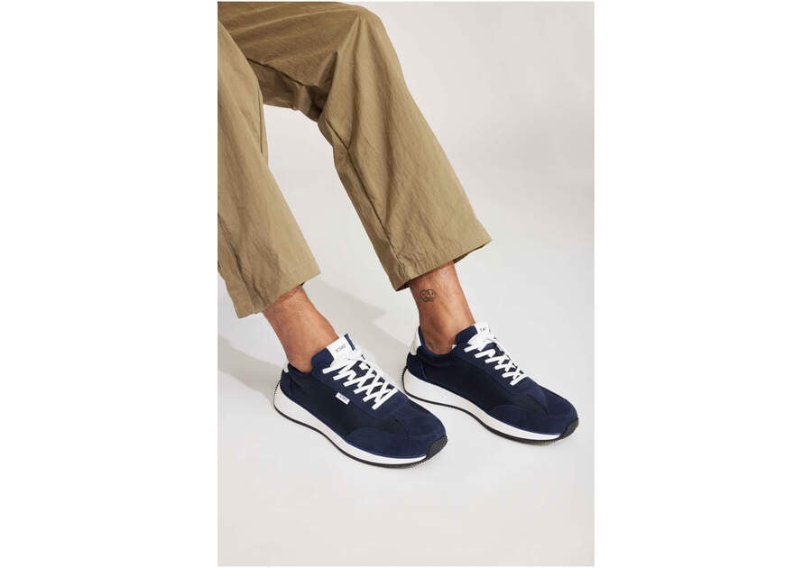 Wyndon Navy Jogger Sneaker Additional View 1