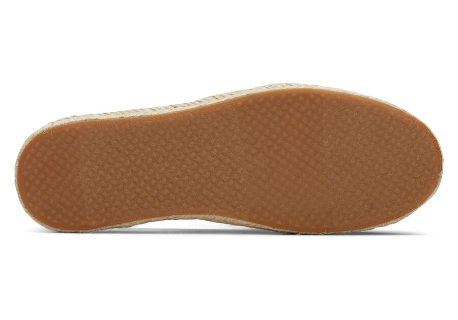 Alpargata Chunky Global Woven Rope Espadrille Bottom Sole View
