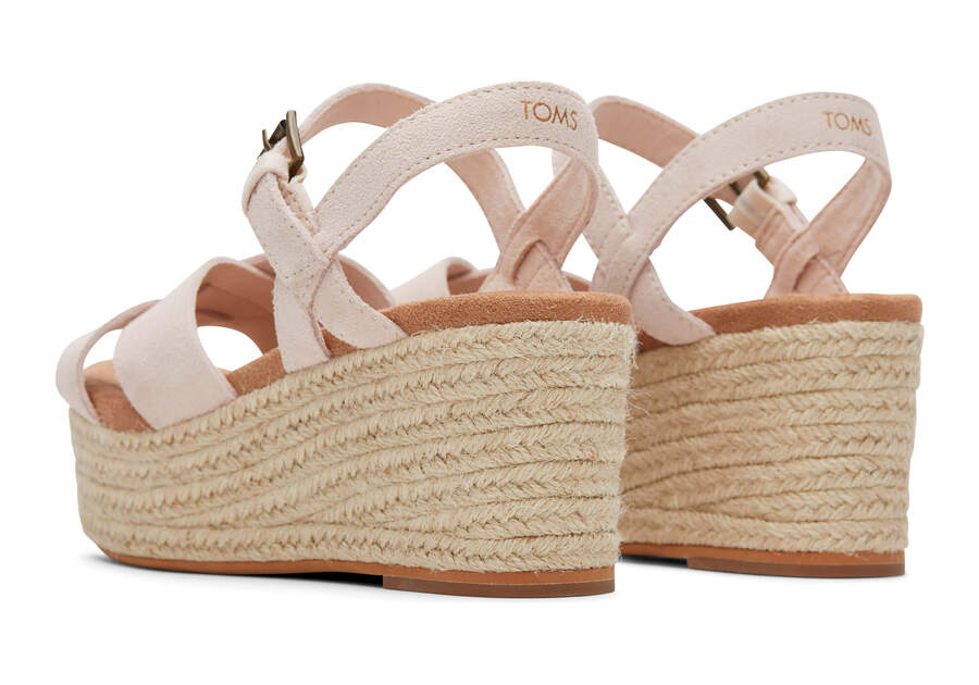 Willow Platform Sandal Back View Opens in a modal