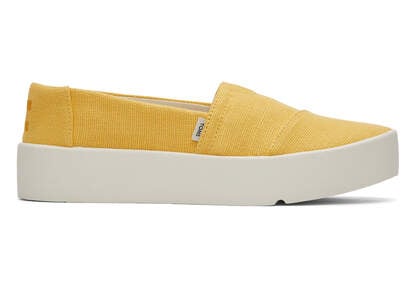Verona Yellow Slip On Sneaker