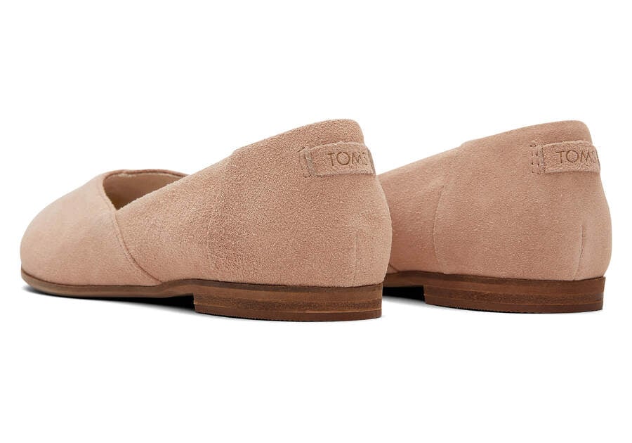 Jutti Neat Brown Suede Flat Back View