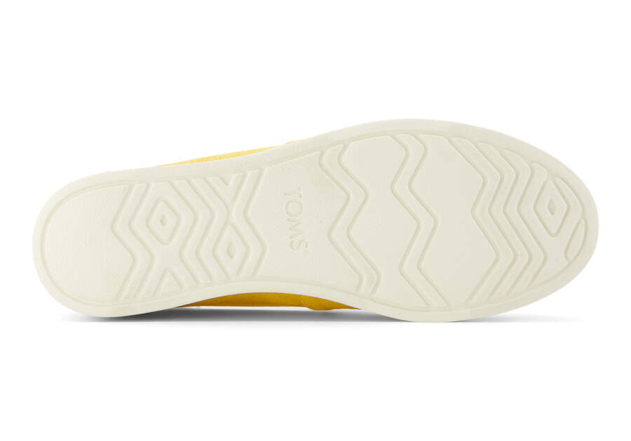 Alpargata Plus Yellow Heritage Canvas Bottom Sole View Opens in a modal