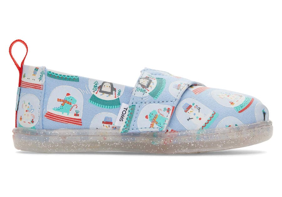 Tiny Alpargata Snowglobes Toddler Shoe Side View