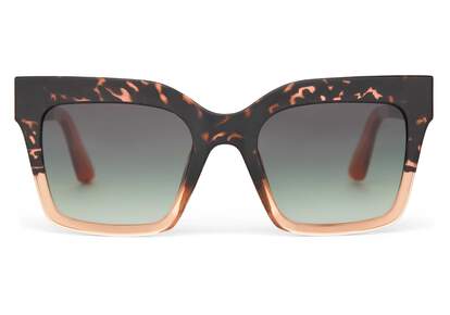 Adelaide Tortoise Apricot Fade Traveler Sunglasses