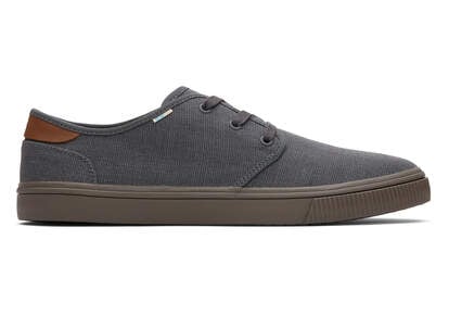 Carlo Graphite Heritage Canvas Lace-Up Sneaker