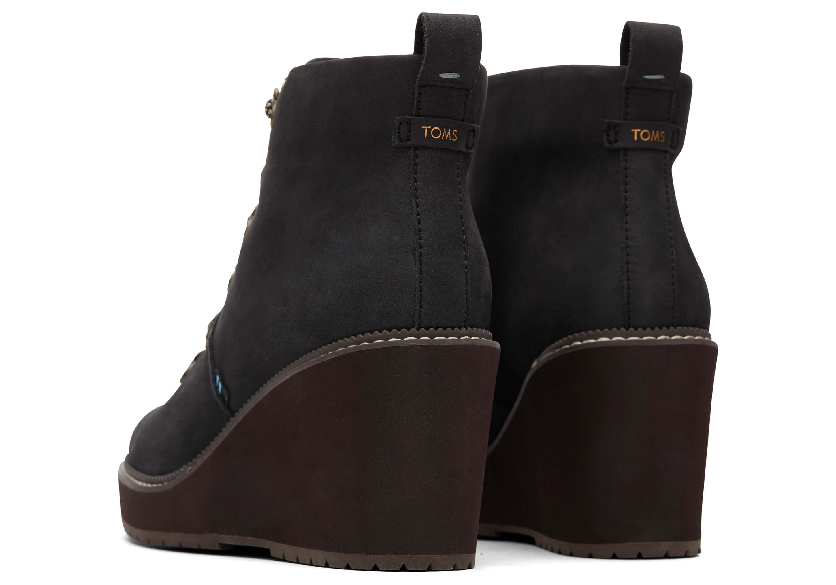 Water Resistant Black Oiled Nubuck Women's Melrose Boots | TOMS