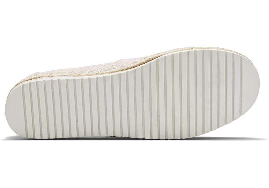 Pink Espadrille Alpargata Bottom Sole View Opens in a modal