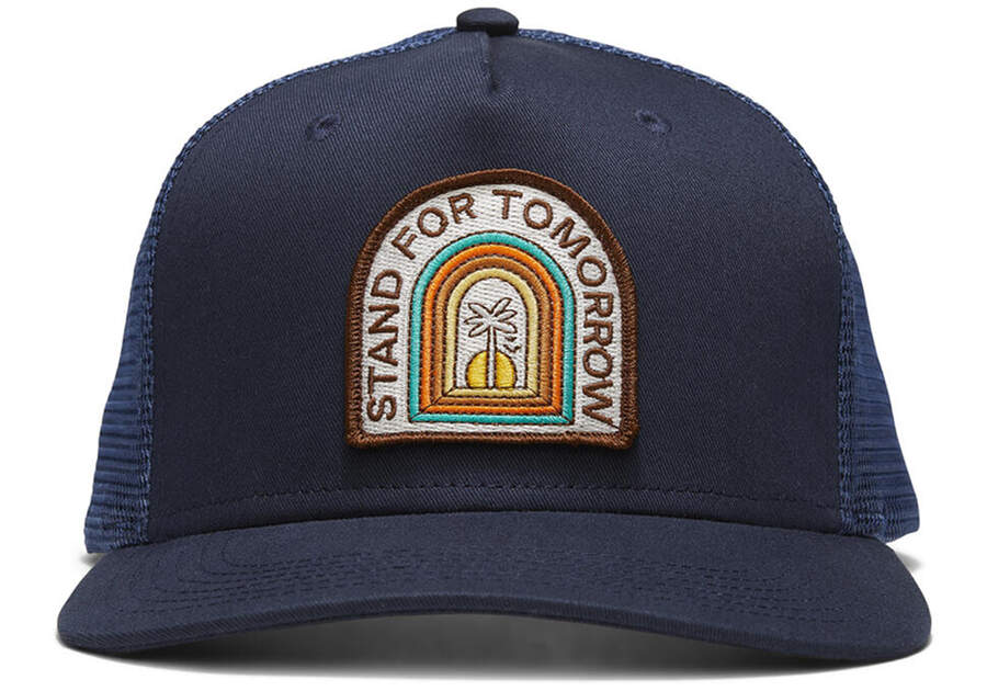 Venice Arches Trucker Hat Front View Opens in a modal