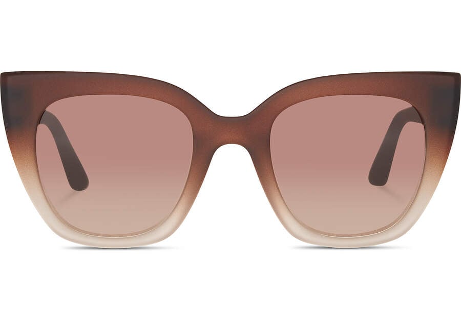 Sydney Ombre Traveler Sunglasses Front View Opens in a modal