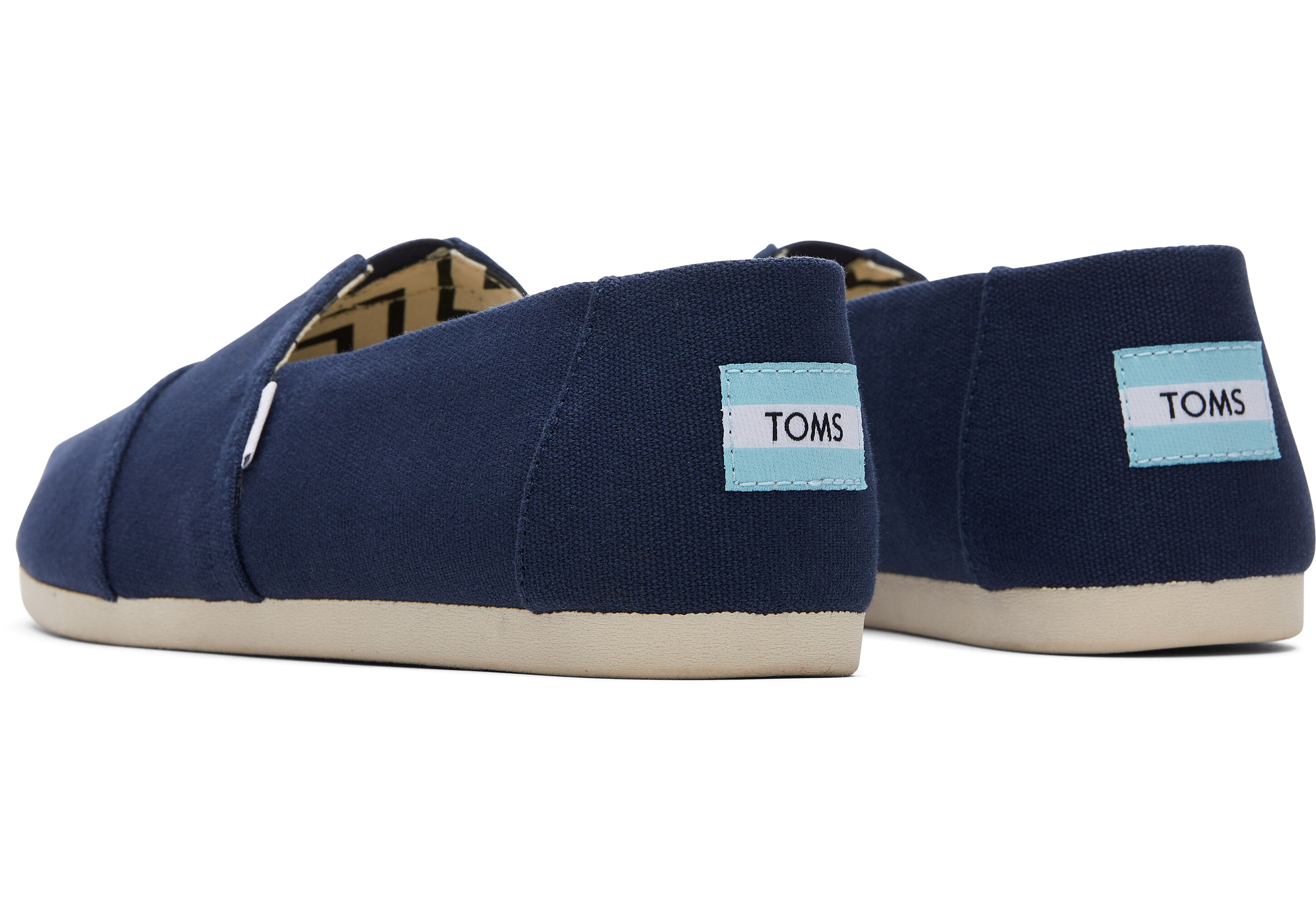 Mens Navy Alpargata Canvas Shoe | TOMS | TOMS