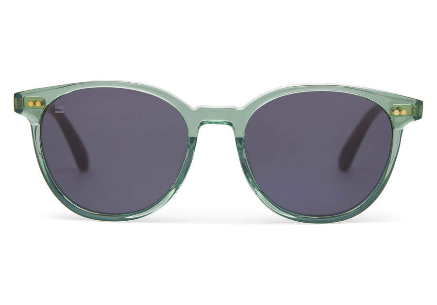 Bellini Jade Handcrafted Sunglasses Front View Opens in a modal