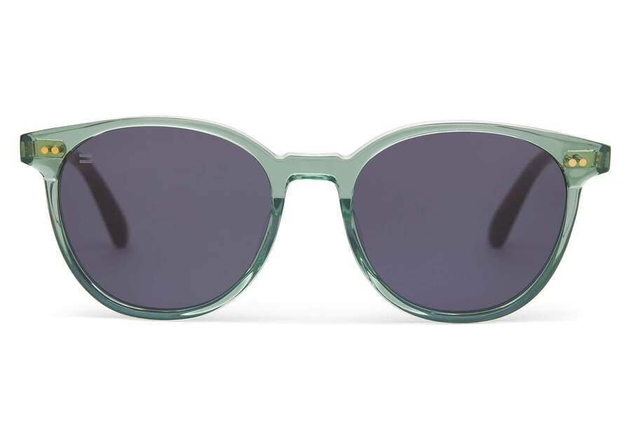 Bellini Jade Handcrafted Sunglasses Front View