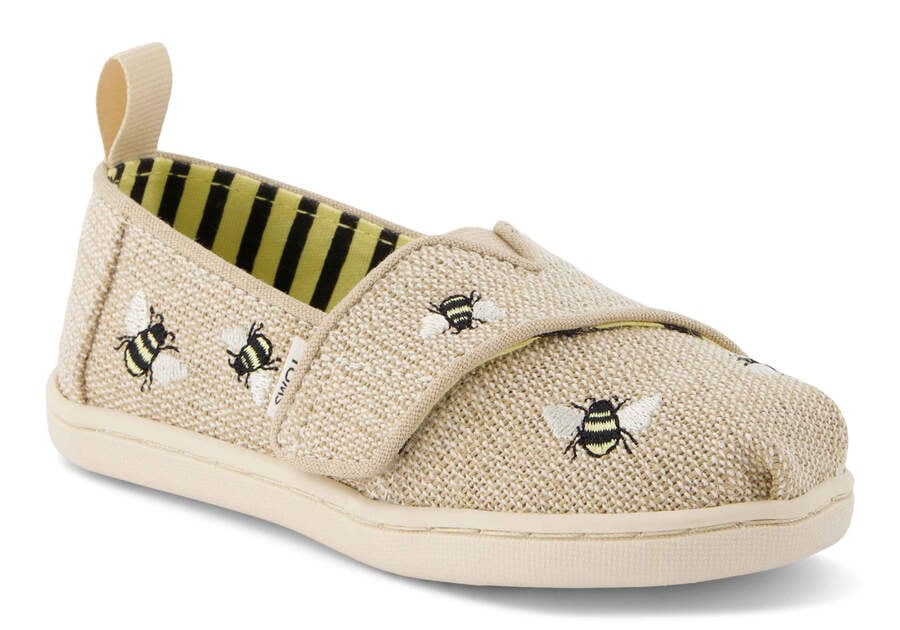 Alpargata Embroidered Bees Toddler Shoe  Opens in a modal