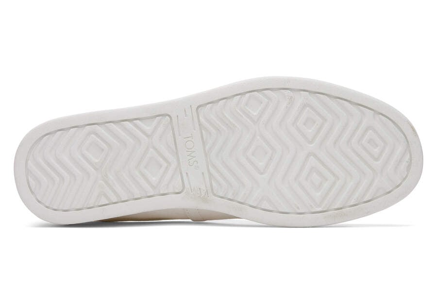 Alp Fwd White Recycled Cotton Canvas Bottom Sole View Opens in a modal