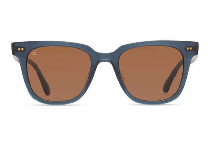 Memphis 301 Black Teal Handcrafted Sunglasses