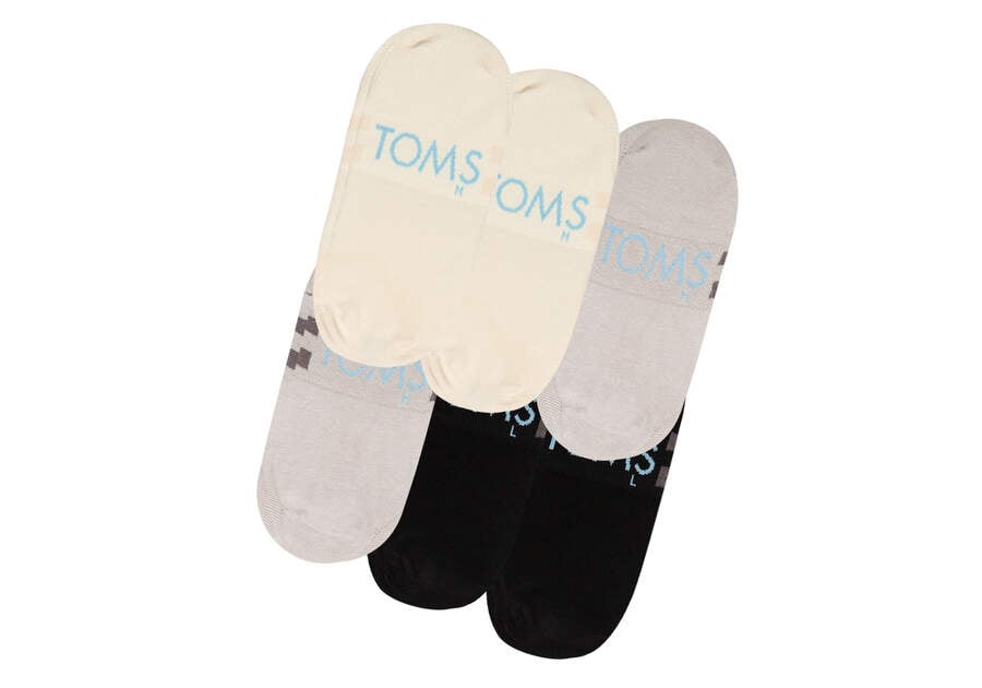 Classic No Show Socks Basics 6 Pack Bottom Sole View Opens in a modal