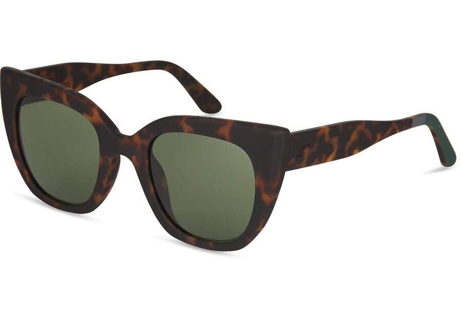 Sydney Tortoise Traveler Sunglasses Side View Opens in a modal