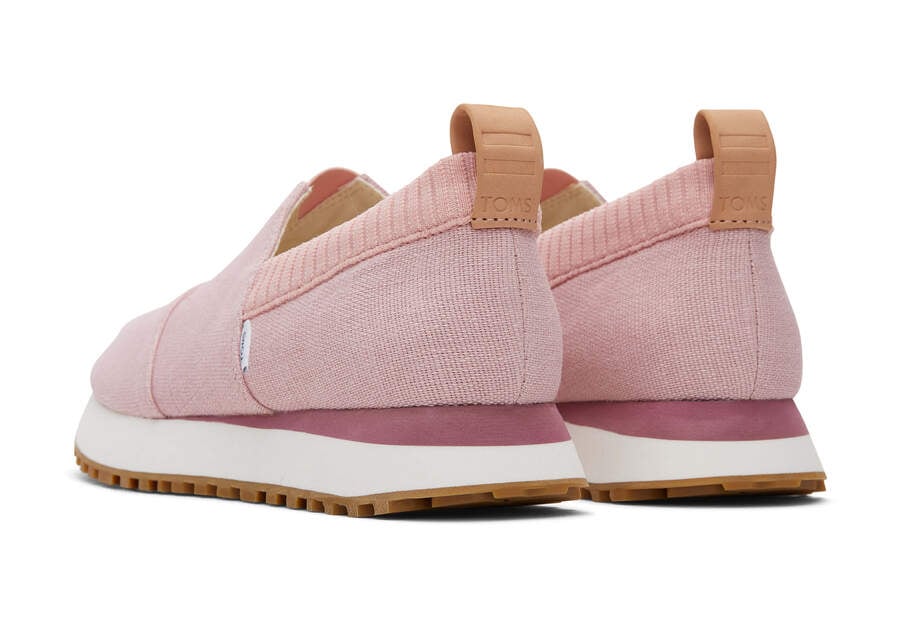 Resident 2.0 Pink Heritage Canvas Sneaker Back View Opens in a modal