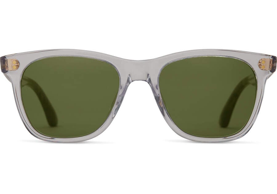 Fitzpatrick Crystal Handcrafted Sunglasses Front View Opens in a modal