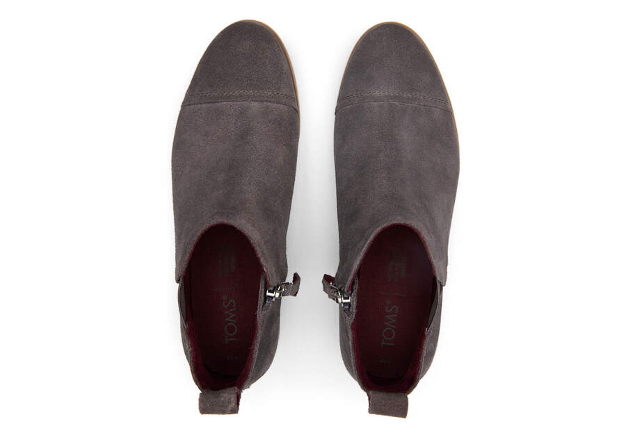 Reese Boot Grey Suede Ortholite | TOMS