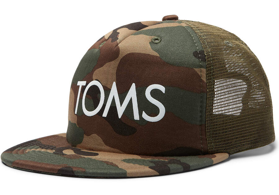 TOMS Trucker Hat Side View