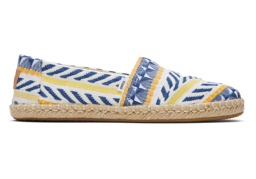 Alpargata Global Jaquard Rope Espadrille Side View Opens in a modal