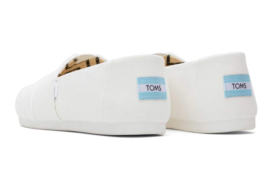 Womens Toms White Shoes