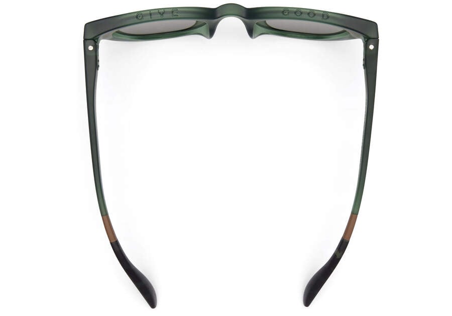 Rhodes Spruce Traveler Sunglasses Top View Opens in a modal