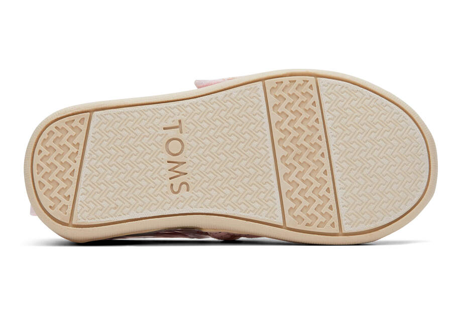 Apricot Foil Sunny Days Print Bottom Sole View