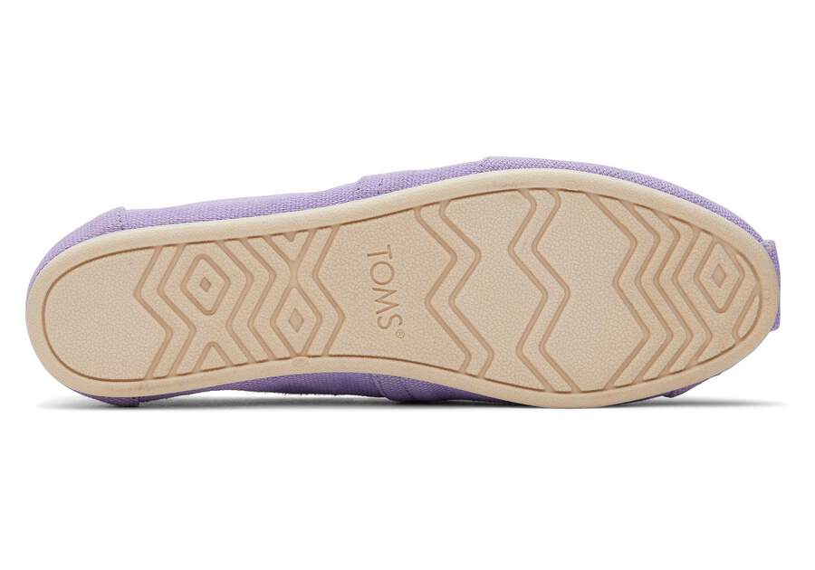 Alpargata Vintage Purple Heritage Canvas Bottom Sole View Opens in a modal
