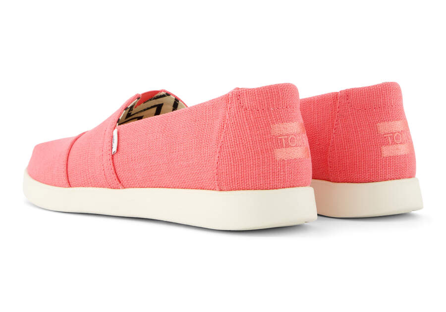 Alpargata Plus Pink Heritage Canvas Back View Opens in a modal