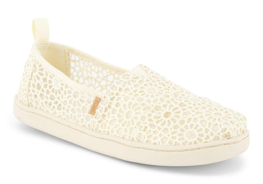 Youth Alpargata Natural Moroccan Crochet Kids Shoe  Opens in a modal