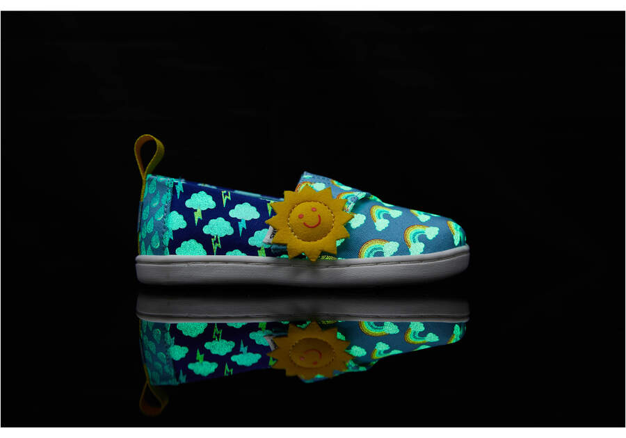 Tiny Alpargata Glow in the Dark Weather Toddler Shoe Additional View 1 Opens in a modal