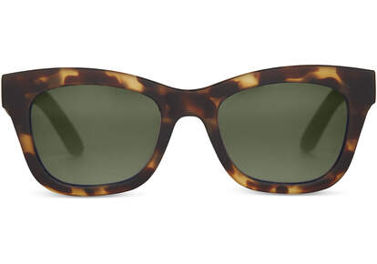 Paloma Tortoise Polarized Traveler Sunglasses